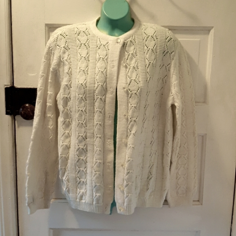 Vintage handmade grandma sweater medium